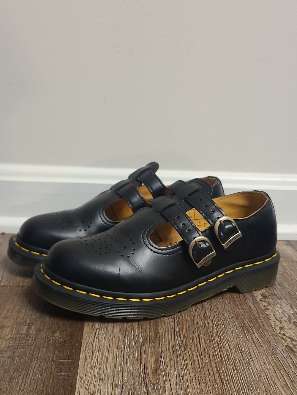 Dr. Martens 8065 Smooth Leather Mary Jane Shoes